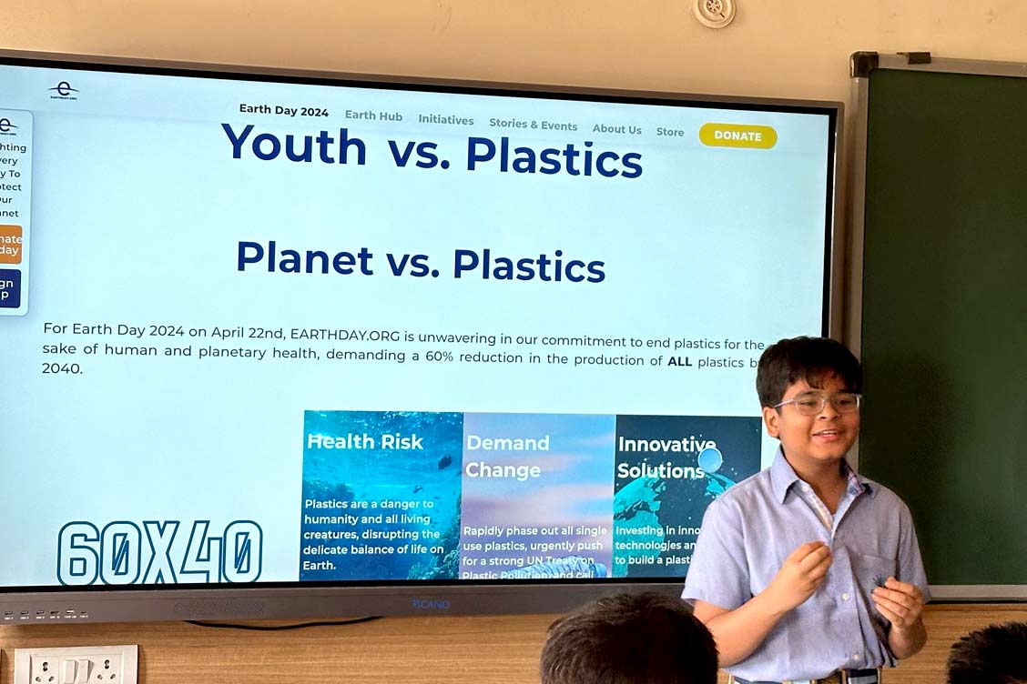 Earth Day 2024: Uniting Against Plastic Pollution - THE KHAITAN SCHOOL