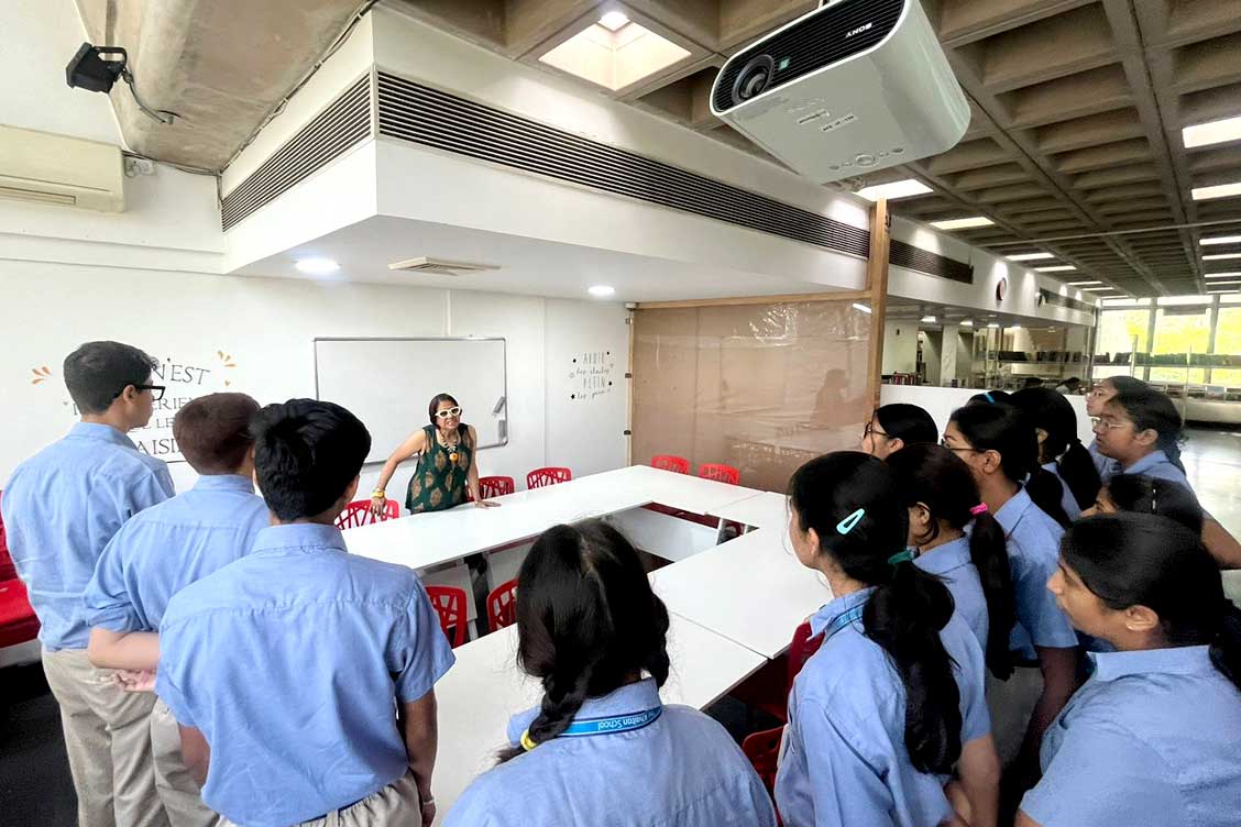 A French Adventure: Students’ Educational Trip to Alliance Française de Delhi