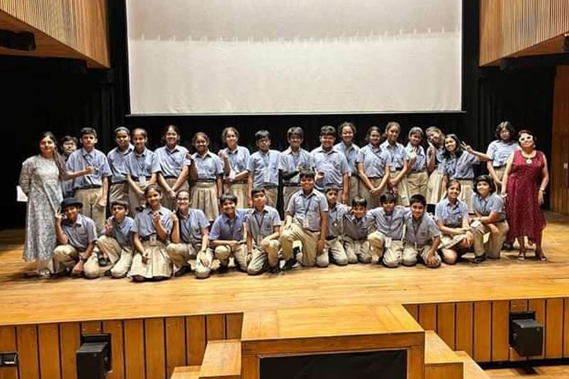 Enriching Cultural Knowledge and Language Skills: Grade 7's Visit to the French Library