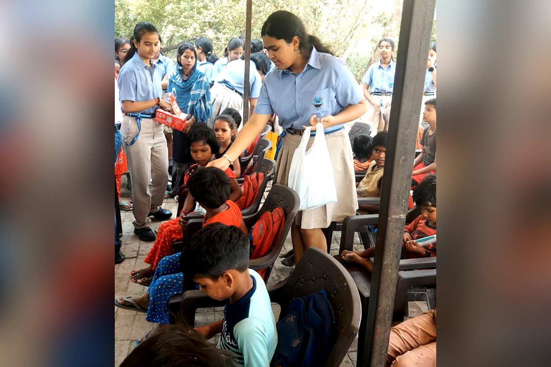 NGO visit by Interact Club: A Day of Compassion and Learning