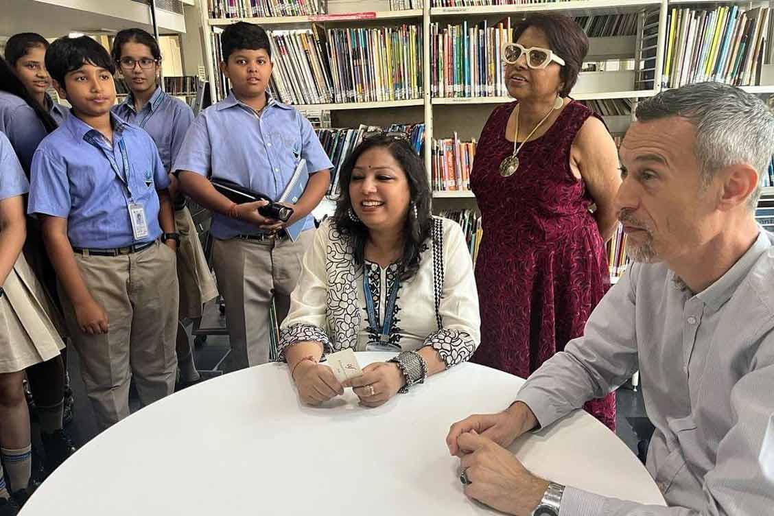 Enriching Cultural Knowledge and Language Skills: Grade 7's Visit to the French Library