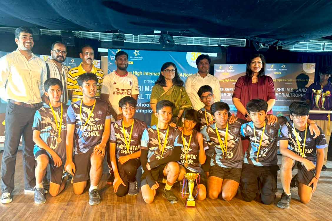 Celebrating Sportsmanship: Students Shine at Football Inter-school U-15 Boys