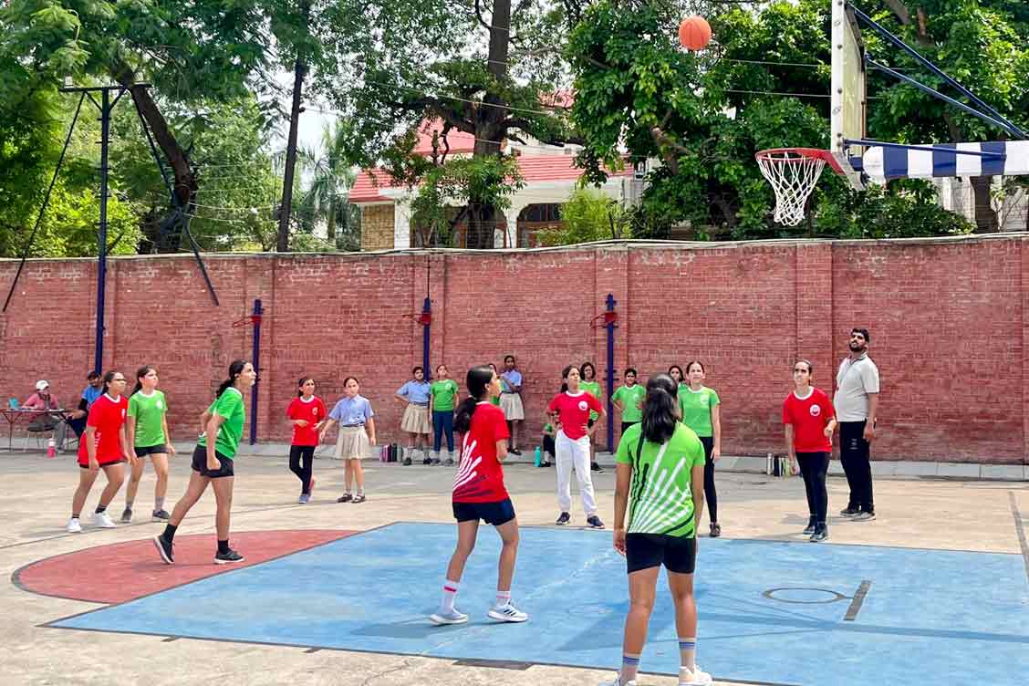 Inter-House Basketball Competition for Girls