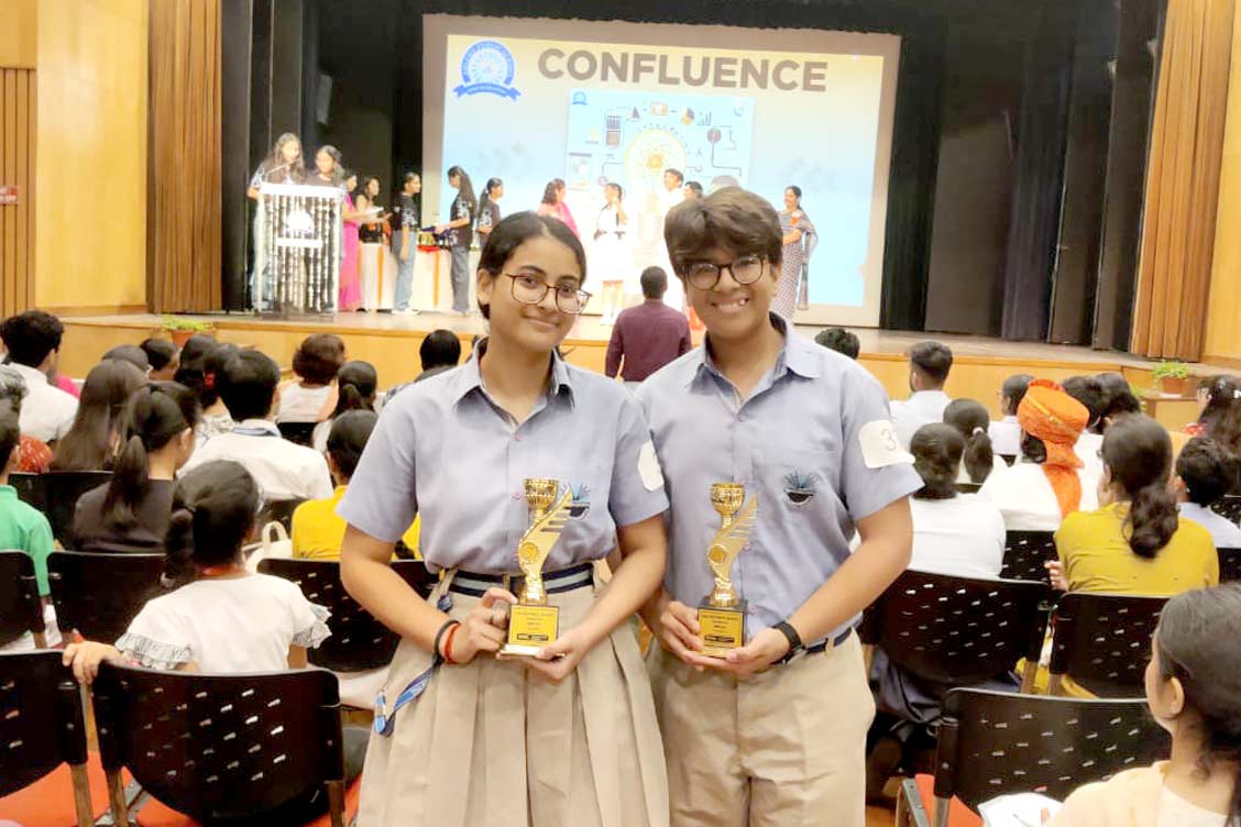 Students Shine at ‘Confluence 2024’ with First Prize in Commix Strip