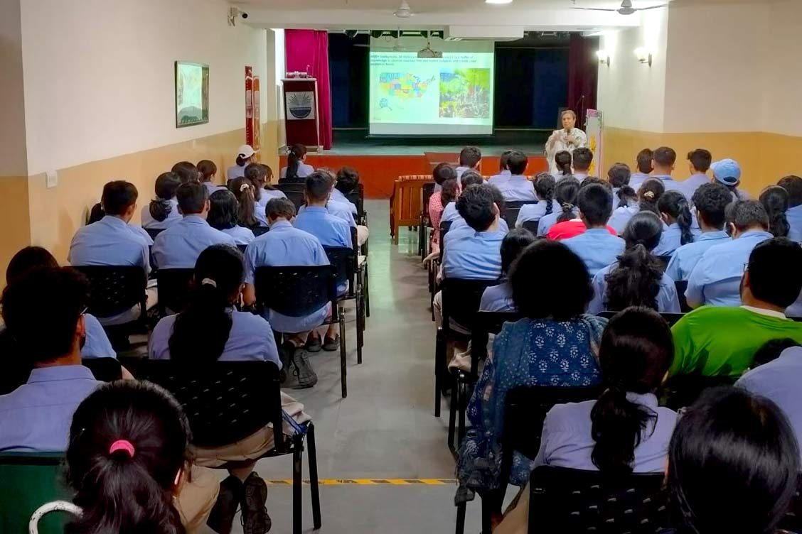 Workshop on Higher Studies in the U.S. for Class XII Students