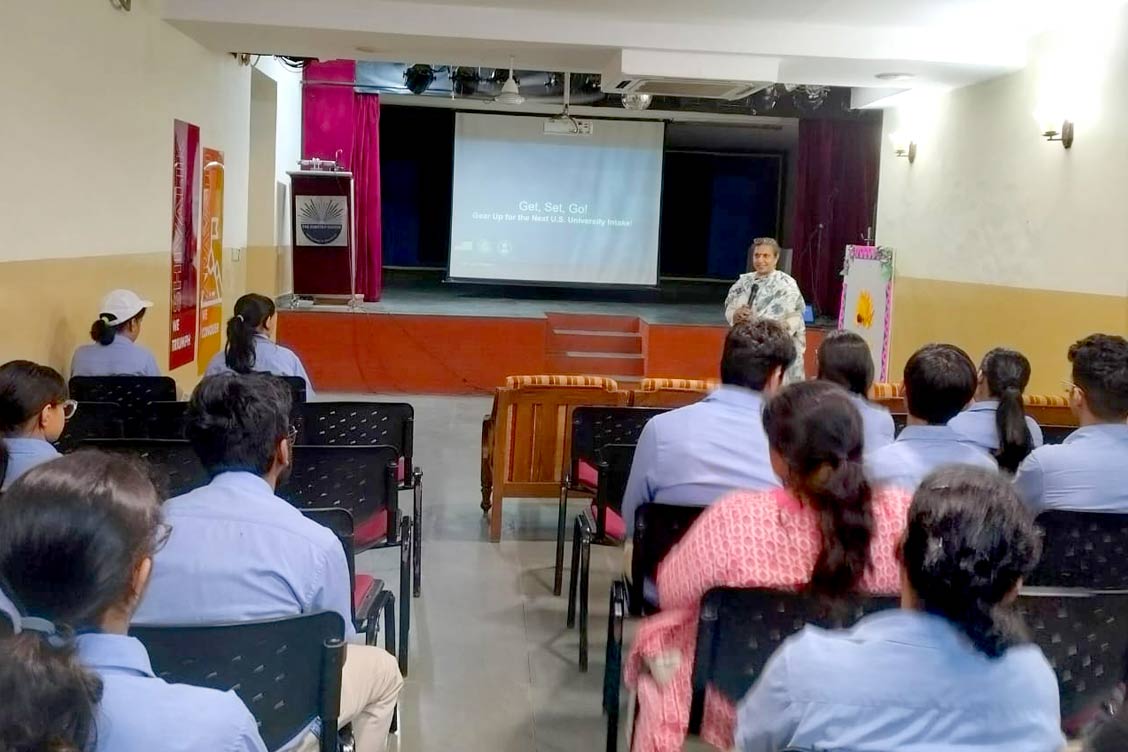 Workshop on Higher Studies in the U.S. for Class XII Students