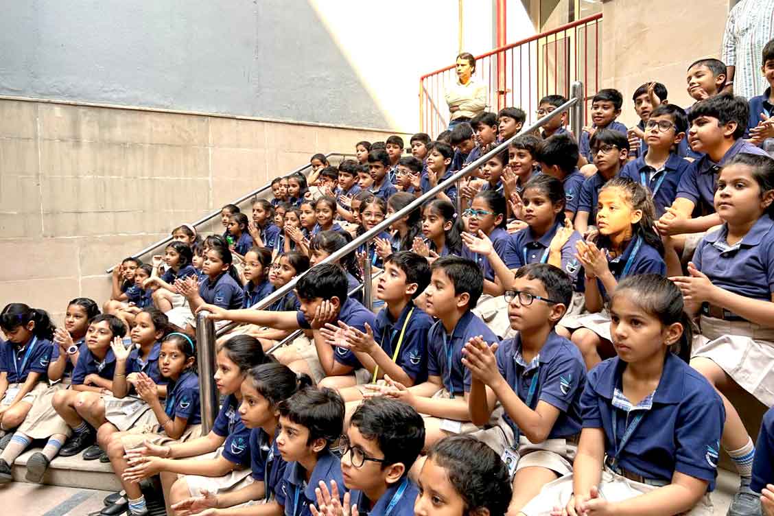 Heartwarming Assembly by Class 3B at TKS Noida