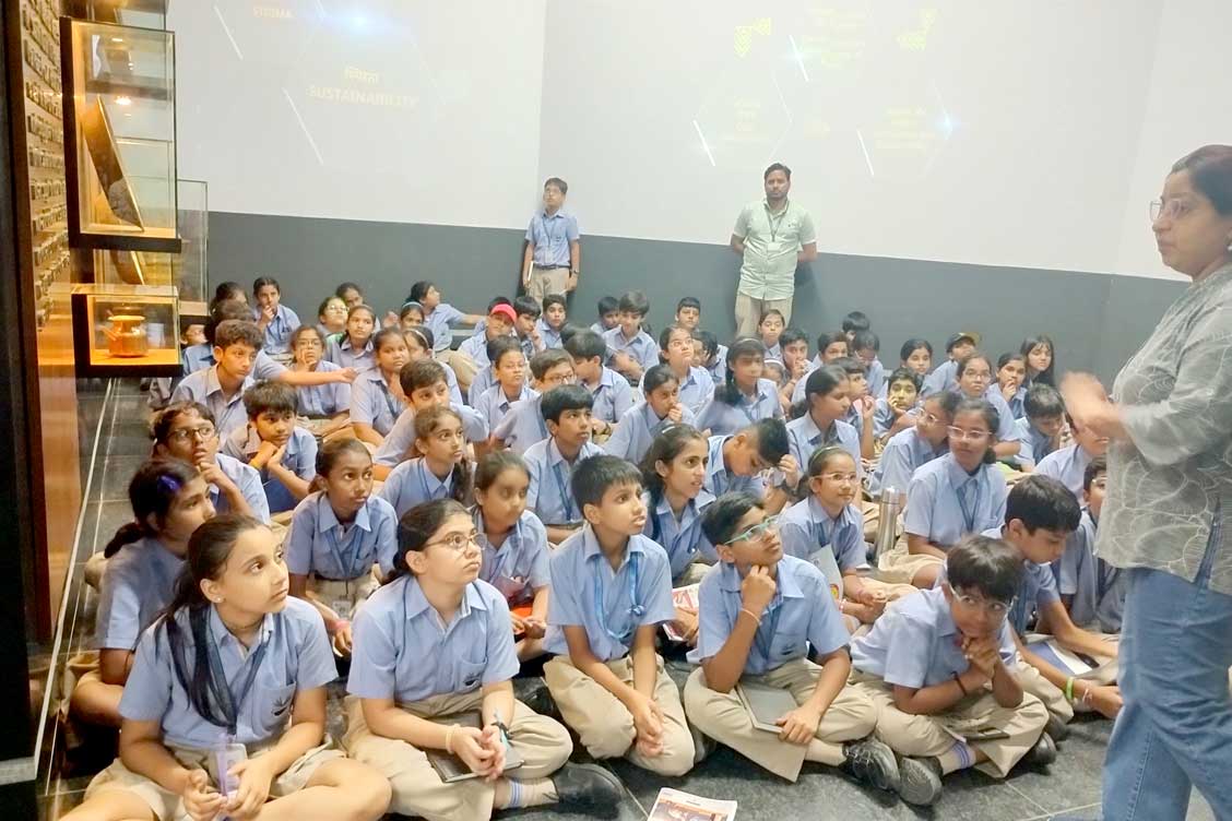 Grade 6 Students Embark on an Enlightening Journey to the National Gandhi Museum