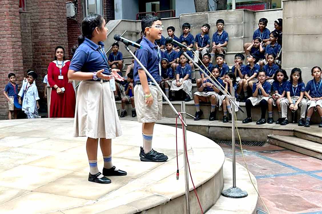 Class 3C Shines with an Enlightening Assembly on Water Conservation