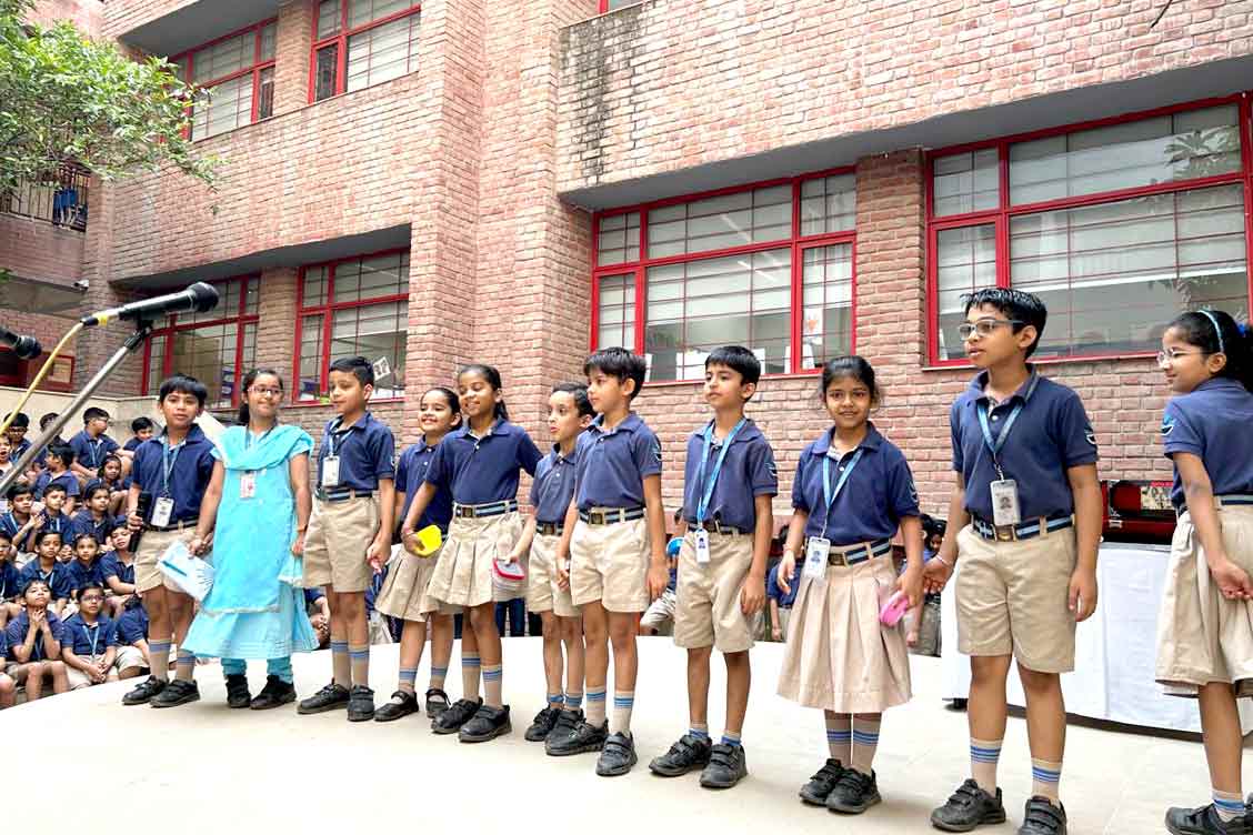 Heartwarming Assembly by Class 3B at TKS Noida