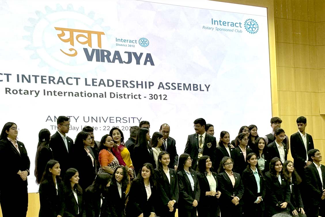 Rotary International District 3012 Hosts Inspiring "Yuva Virajya-DILA 2024" at Amity University