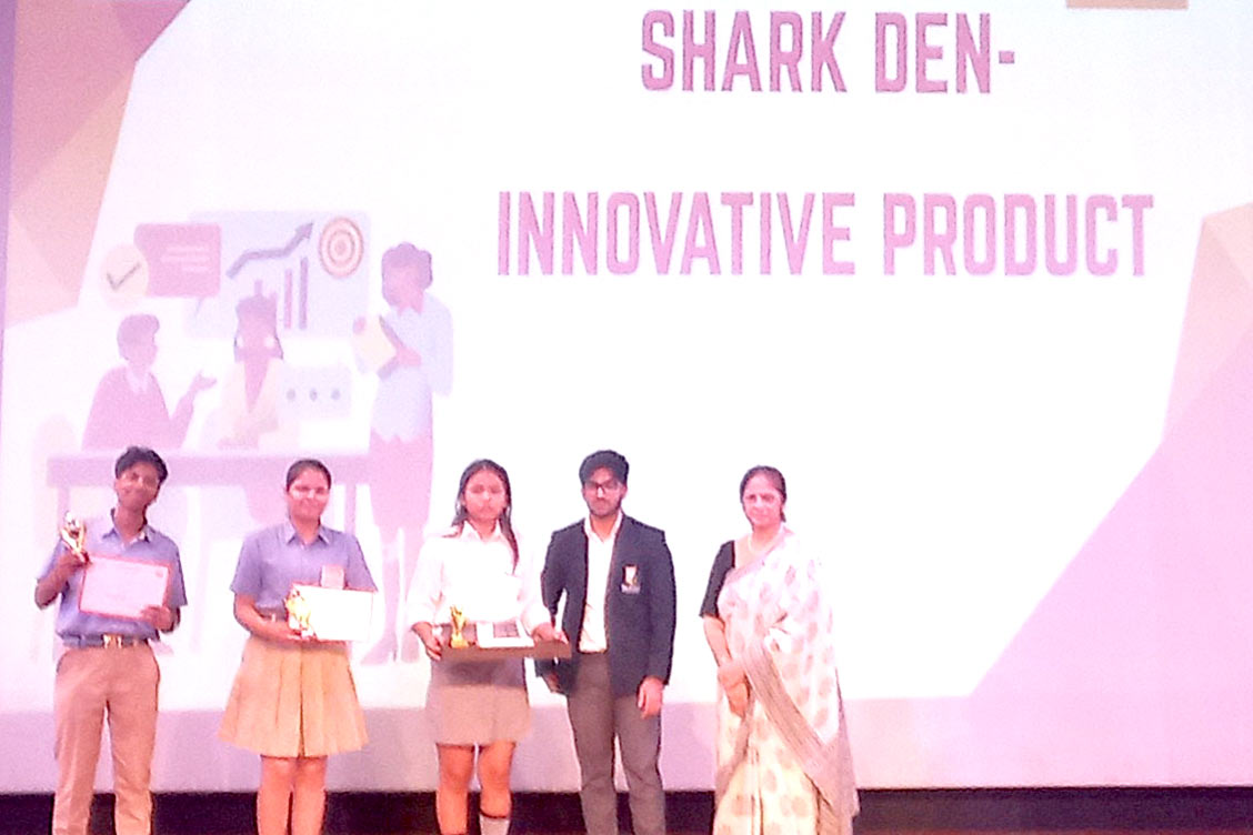 Khaitan School Secures Second Place at The Shark Den Competition (MACOSCO 2024)