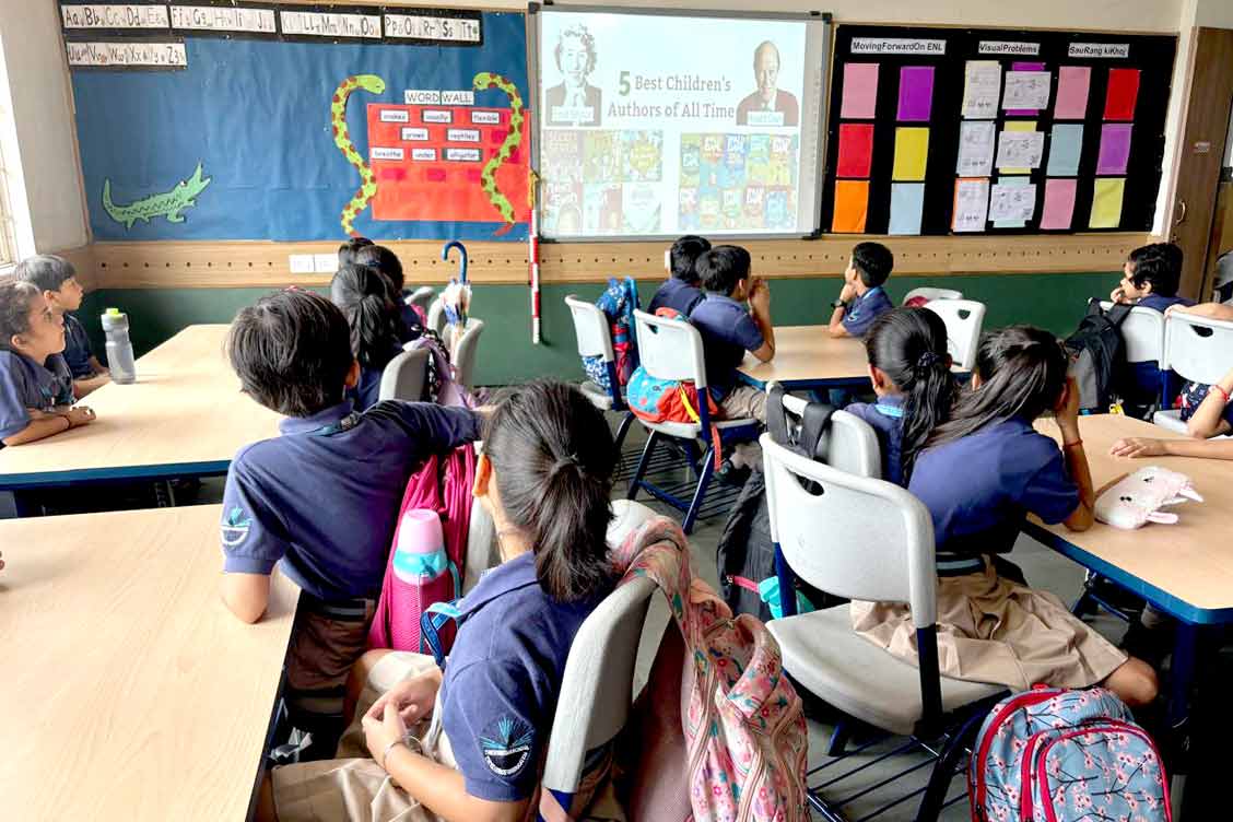 The Khaitan School Celebrates Book Week with Enthusiastic First and Second Graders