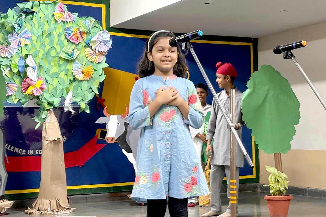 Class 4B's Assembly on Nature Conservation: A Call to Protect the Environment