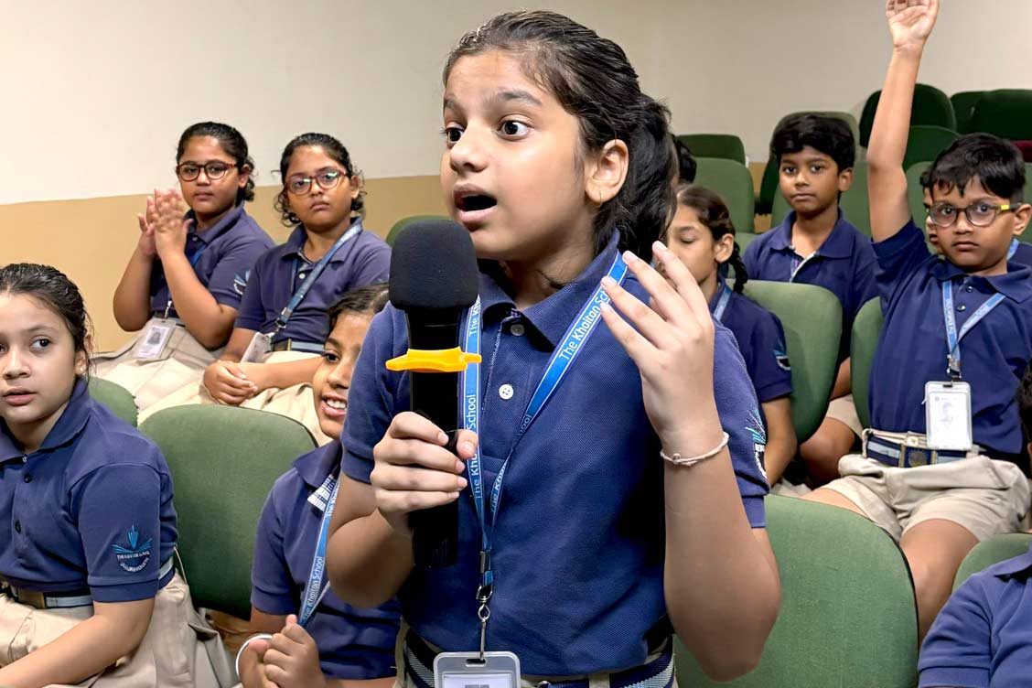 Class 4B's Assembly on Nature Conservation: A Call to Protect the Environment
