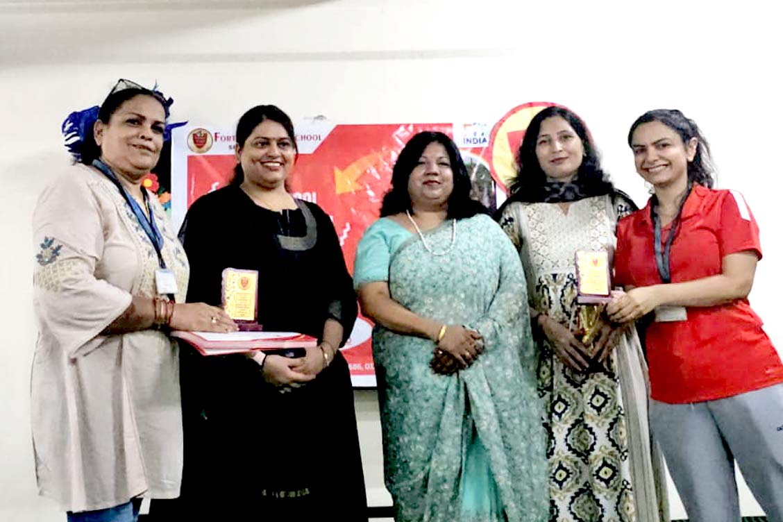 TKS Noida Students Triumph at Yoga Competition during Sports Carnival at Fortune World School