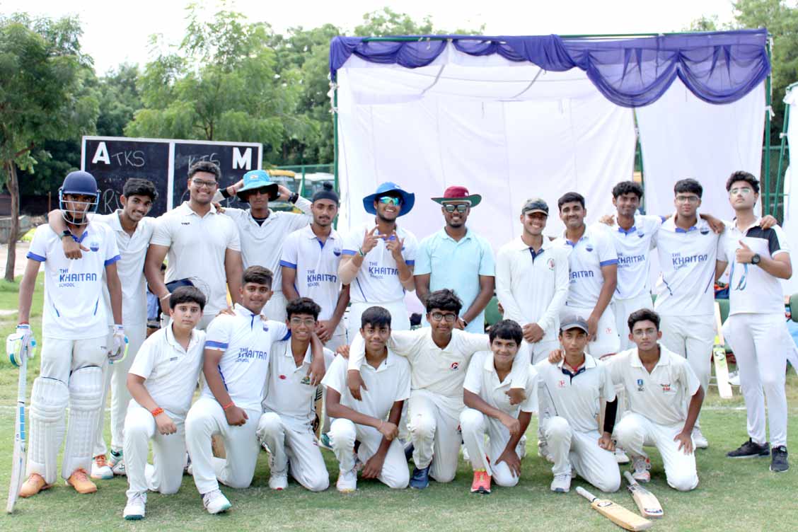 Inter-School Cricket Tournament 2024 at The Khaitan School