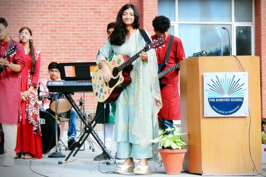 A Heartfelt Tribute to Educators: Teachers’ Day Assembly at The Khaitan School