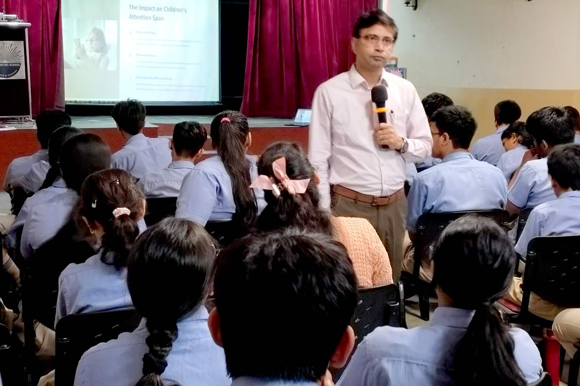 Workshop on Screen Addiction for Class X Students