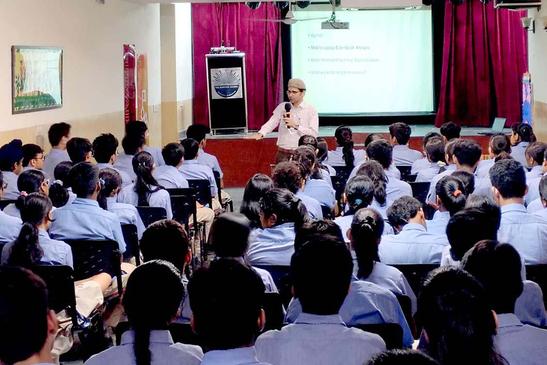 Workshop on Screen Addiction for Class X Students