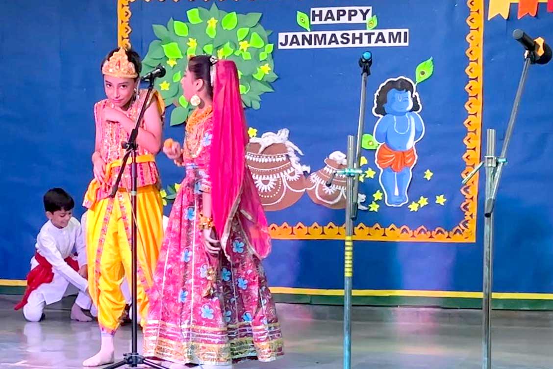 Celebrating Janmashtami at The Khaitan School