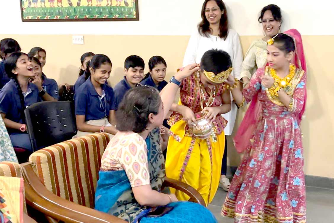 Celebrating Janmashtami at The Khaitan School