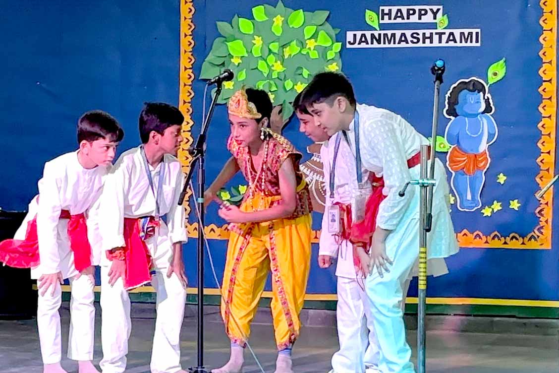 Celebrating Janmashtami at The Khaitan School