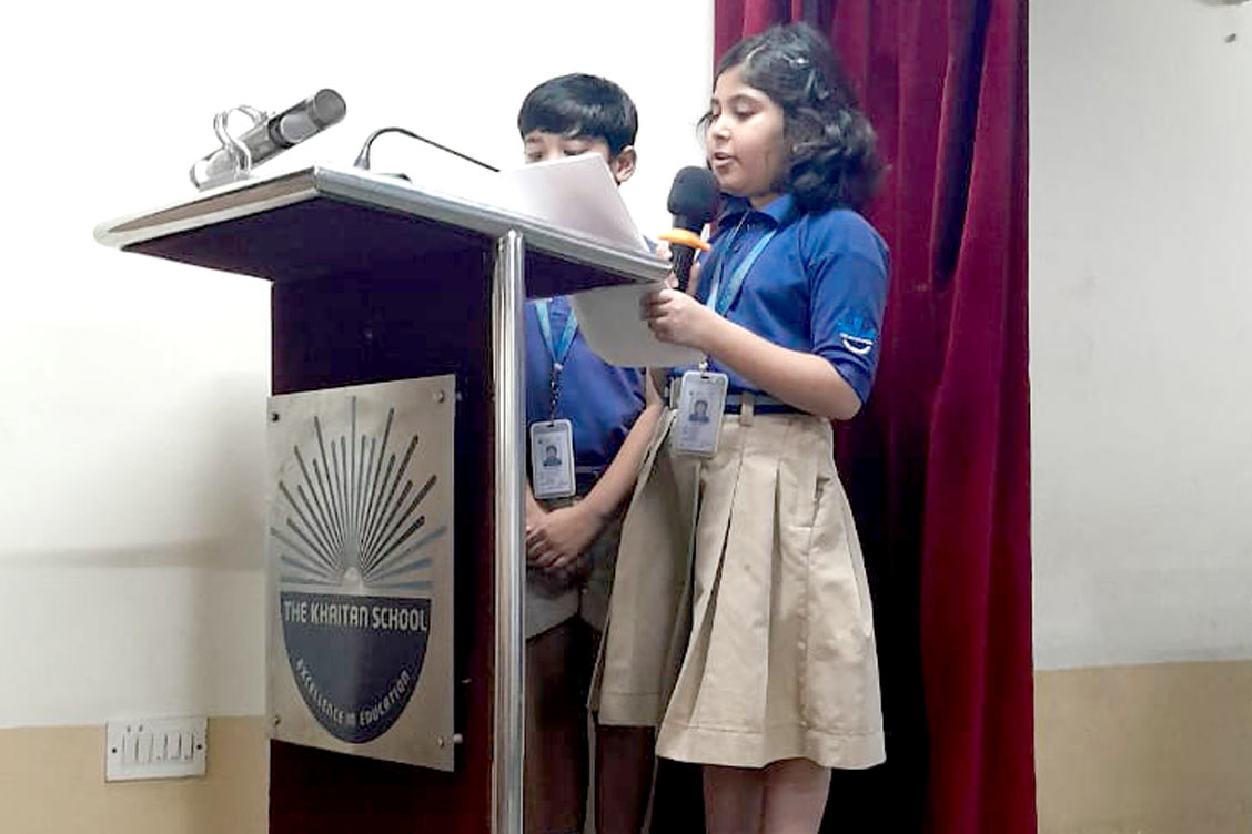 Class 3D’s Assembly on "Mother Nature" Celebrates Environmental Awareness and Unity in Diversity