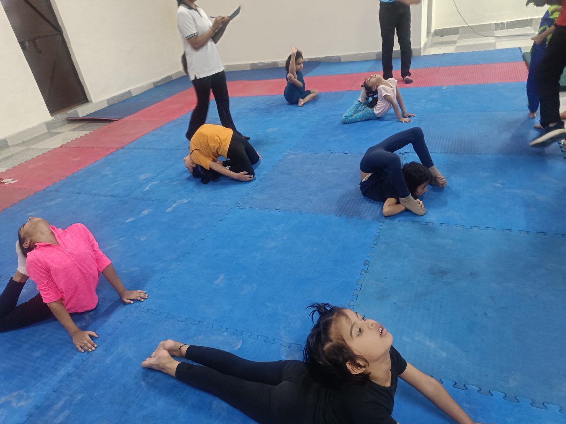 TKS Noida Students Triumph at Yoga Competition during Sports Carnival at Fortune World School