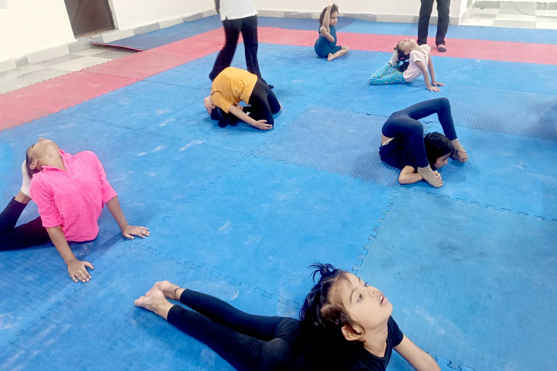 TKS Noida Students Triumph at Yoga Competition during Sports Carnival at Fortune World School