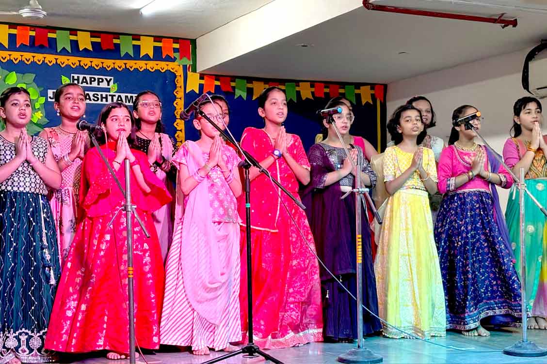 Celebrating Janmashtami at The Khaitan School