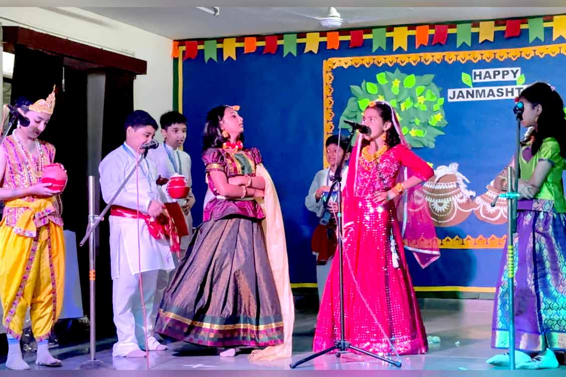 Celebrating Janmashtami at The Khaitan School