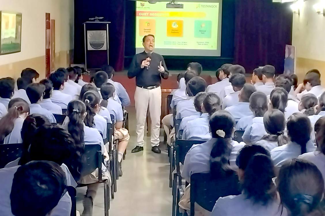 Empowering Future Scholars: Workshop on Common University Entrance Test (CUET) at The Khaitan School