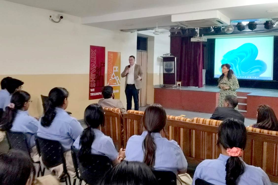Workshop on Higher Studies in the U.S. Empowers Class XII Students at The Khaitan School