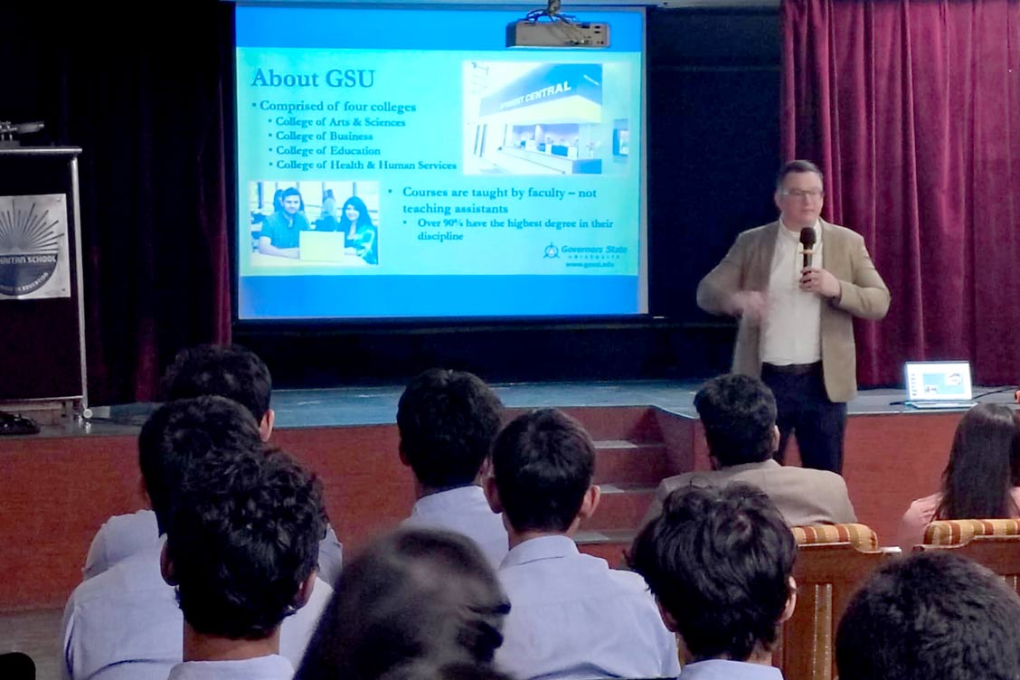 Workshop on Higher Studies in the U.S. Empowers Class XII Students at The Khaitan School