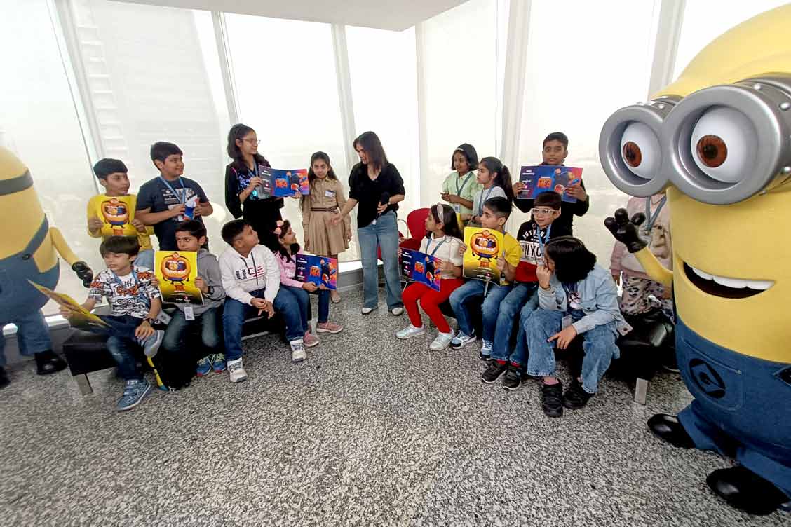 Children’s Day Celebration: A ‘Minion’-Filled Adventure for Khaitan School Students