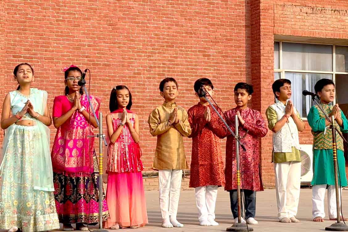 Class 4E Celebrates Diwali with a Heartwarming Special Assembly