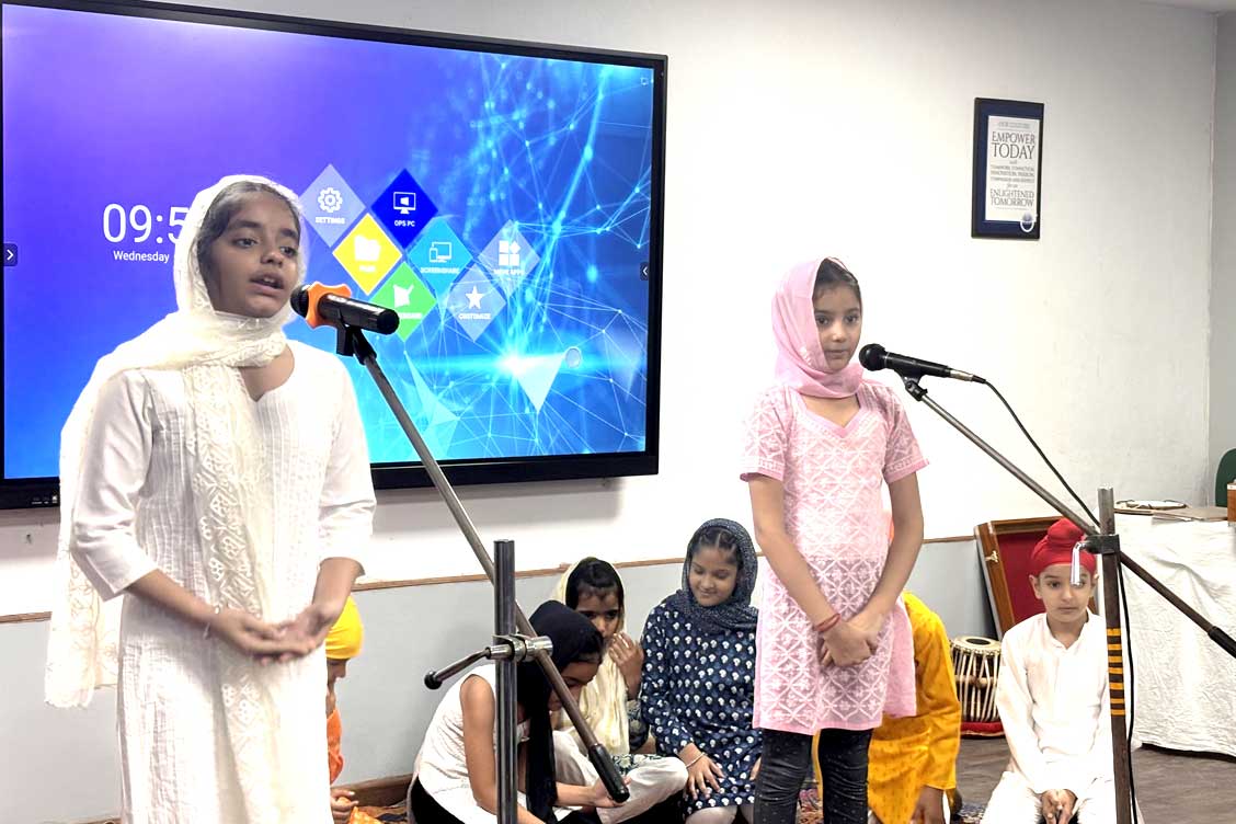 Guru Nanak Jayanti Celebrated with Reverence at The Khaitan School