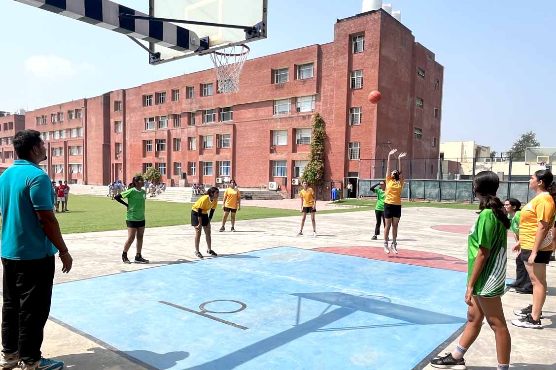 Celebrating Athletic Excellence: Inter-House Basketball Competition for Girls- The Khaitan School, Noida