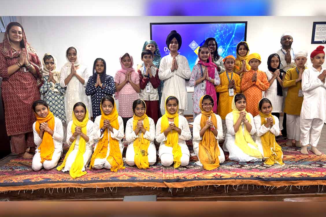 Guru Nanak Jayanti Celebrated with Reverence at The Khaitan School
