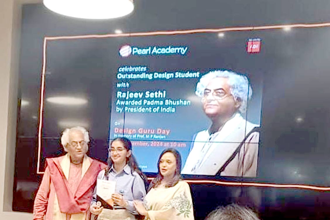 Celebrating Artistic Excellence: Nandika Sharma from The Khaitan School Wins Prestigious Award at Pearl Academy