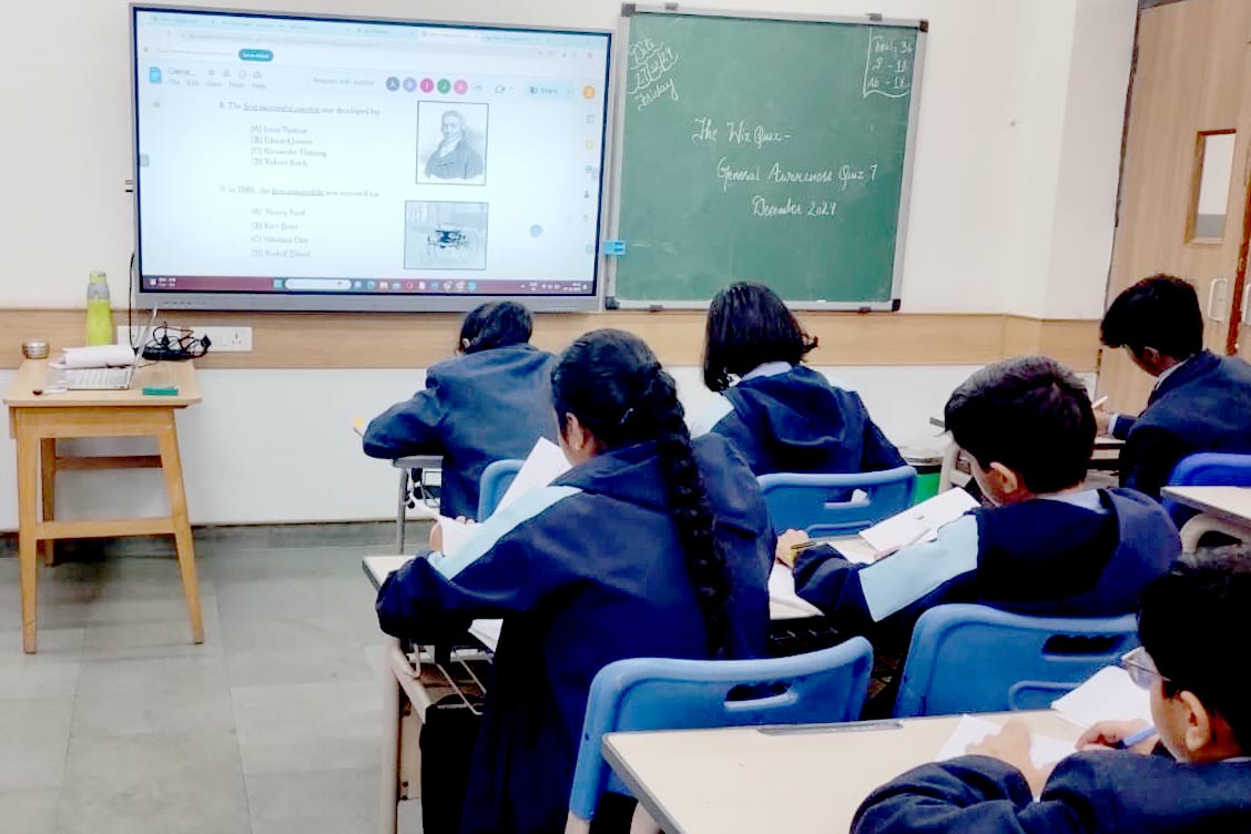 Wiz Quiz 7 at The Khaitan School: A Thrilling Test of Knowledge and Awareness