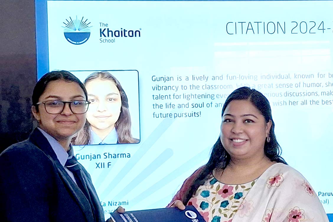 The Khaitan School Celebrates Student Achievements at Citation Ceremony