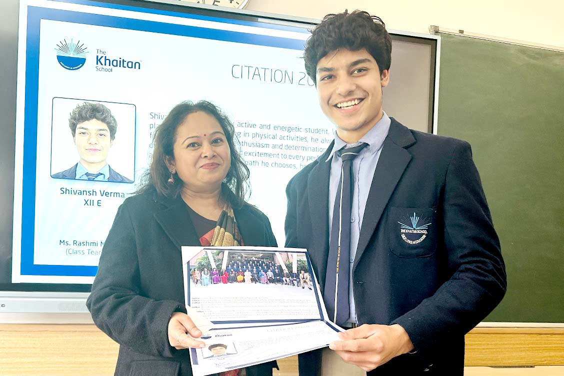 The Khaitan School Celebrates Student Achievements at Citation Ceremony