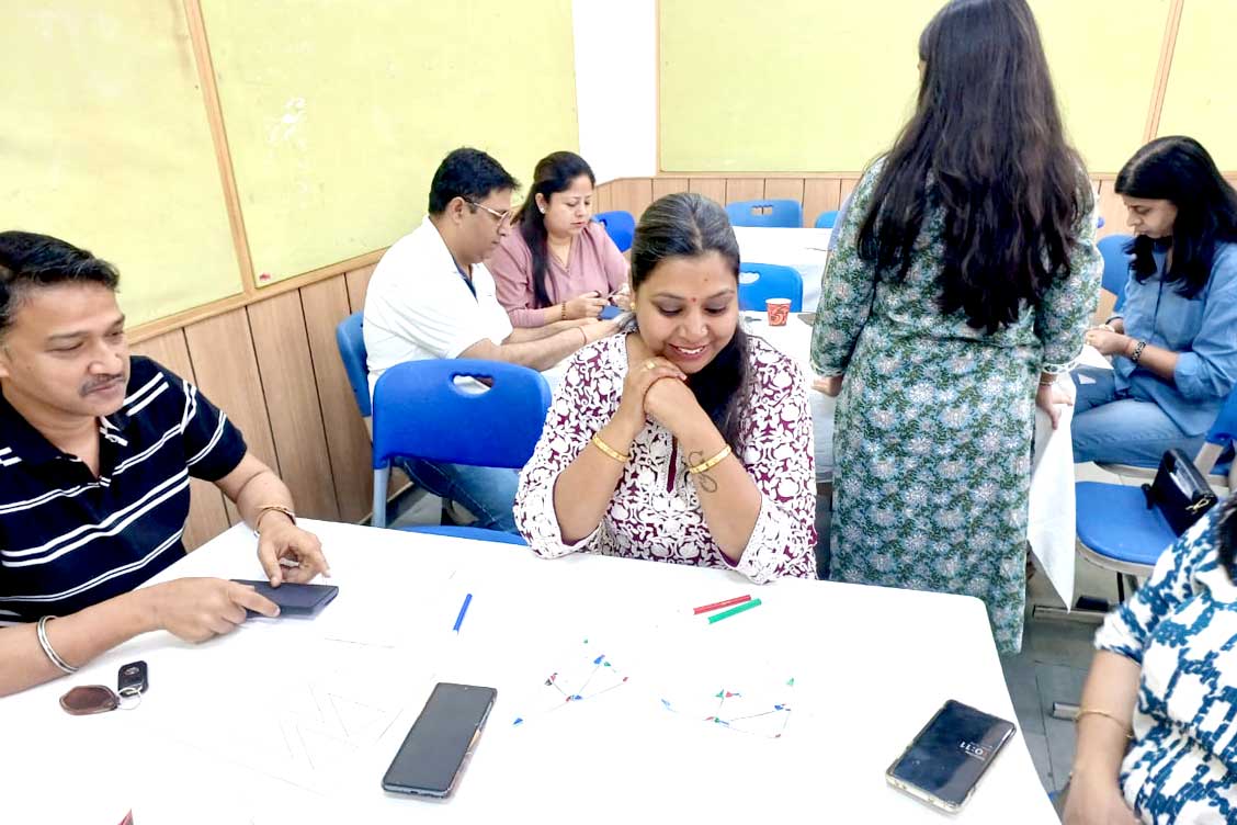 Coffee at The Khaitan School: A Warm Brew of Insights and Interaction during a Math Workshop