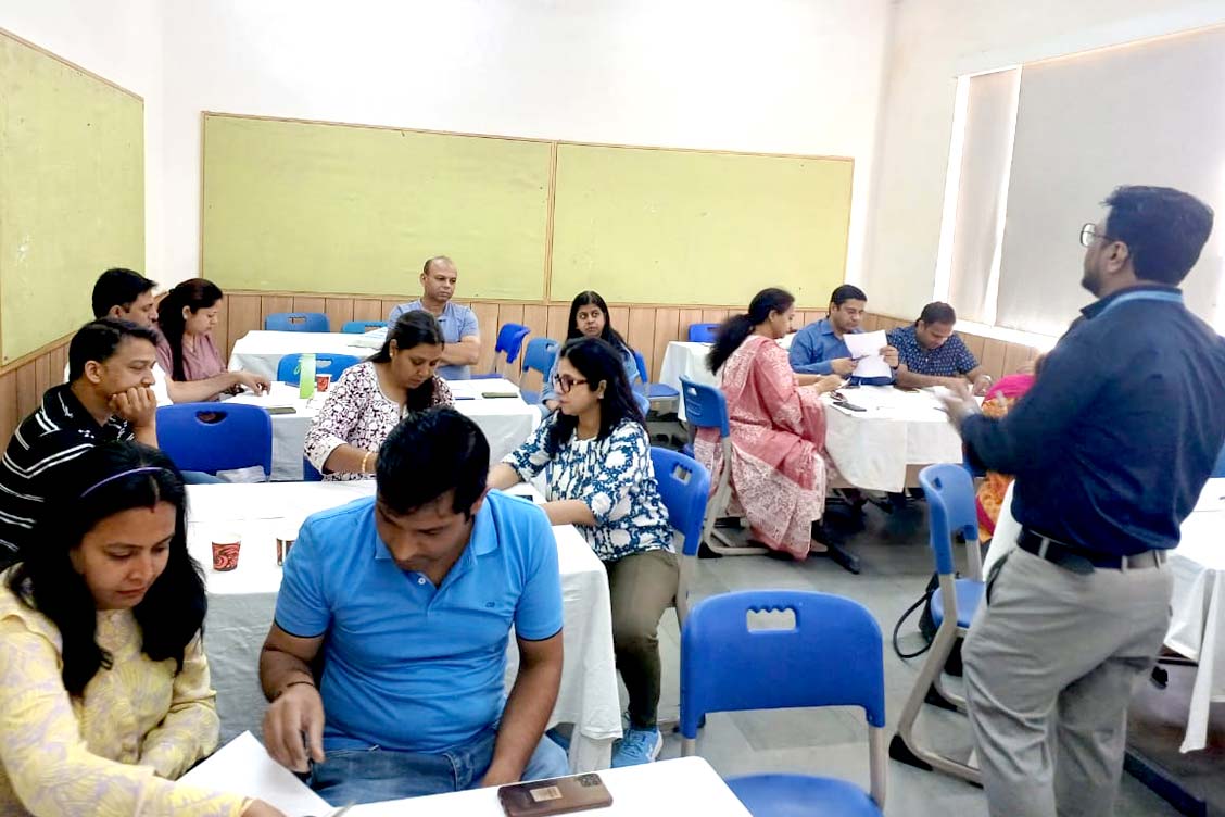 Coffee at The Khaitan School: A Warm Brew of Insights and Interaction during a Math Workshop