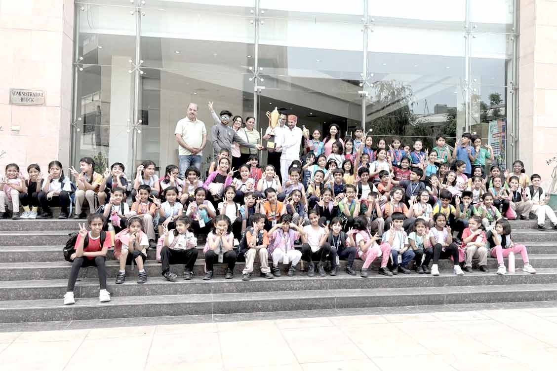 The Khaitan School Clinches First Place at District Yoga Championship 2025