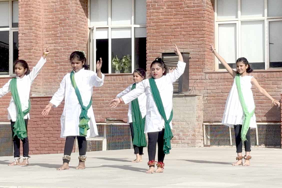 Earth Day Assembly at The Khaitan School
