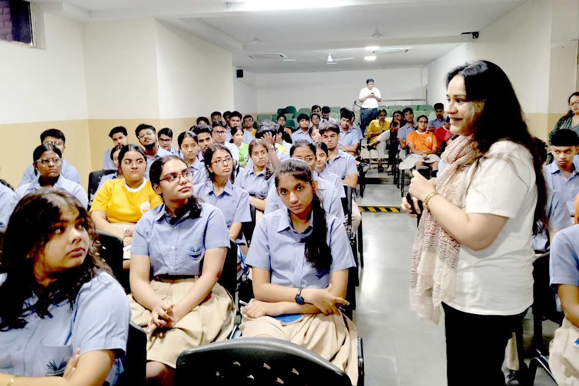 CUET Workshop Equips Class XII Students for Academic Success at The Khaitan School