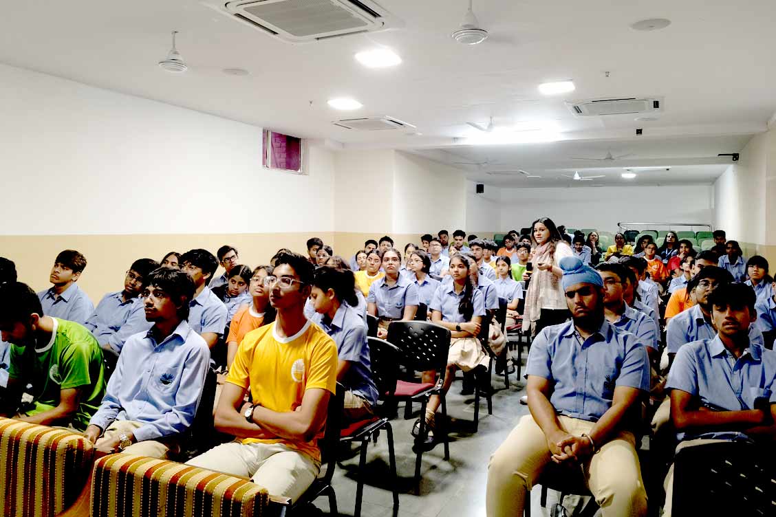 CUET Workshop Equips Class XII Students for Academic Success at The Khaitan School